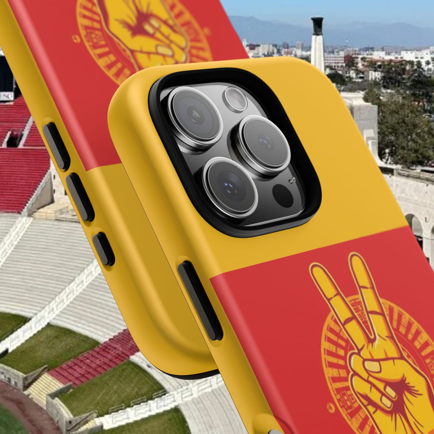 Victory Inspired Symbol Phone Case, Tough Phone Cover, Gift for Empowerment, Inspirational Tech Accessory, Unique Phone Protection