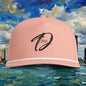 Detroit Rope Cap - 313 Coastal Baseball Hat with Distressed Brush D Logo