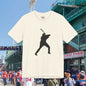Baseball Stars Batter Silhouette T‑Shirt with Number 34 Back