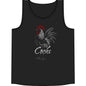 Rooster Graphic Tank — 'Cocks' Concert-Style Poultry Design