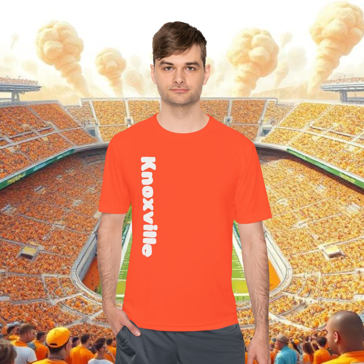 Knoxville Graphic Tee for Sports Fans, Unisex Wicking Shirt for Summer, Casual Wear, Game Day Shirt, Gift for Athletes