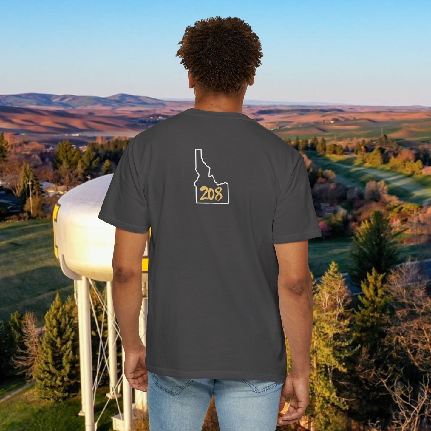 Moscow Idaho Graphic Tee, Unisex T-shirt, Gift for Travelers, Home State Apparel, Casual Wear, Summer Style