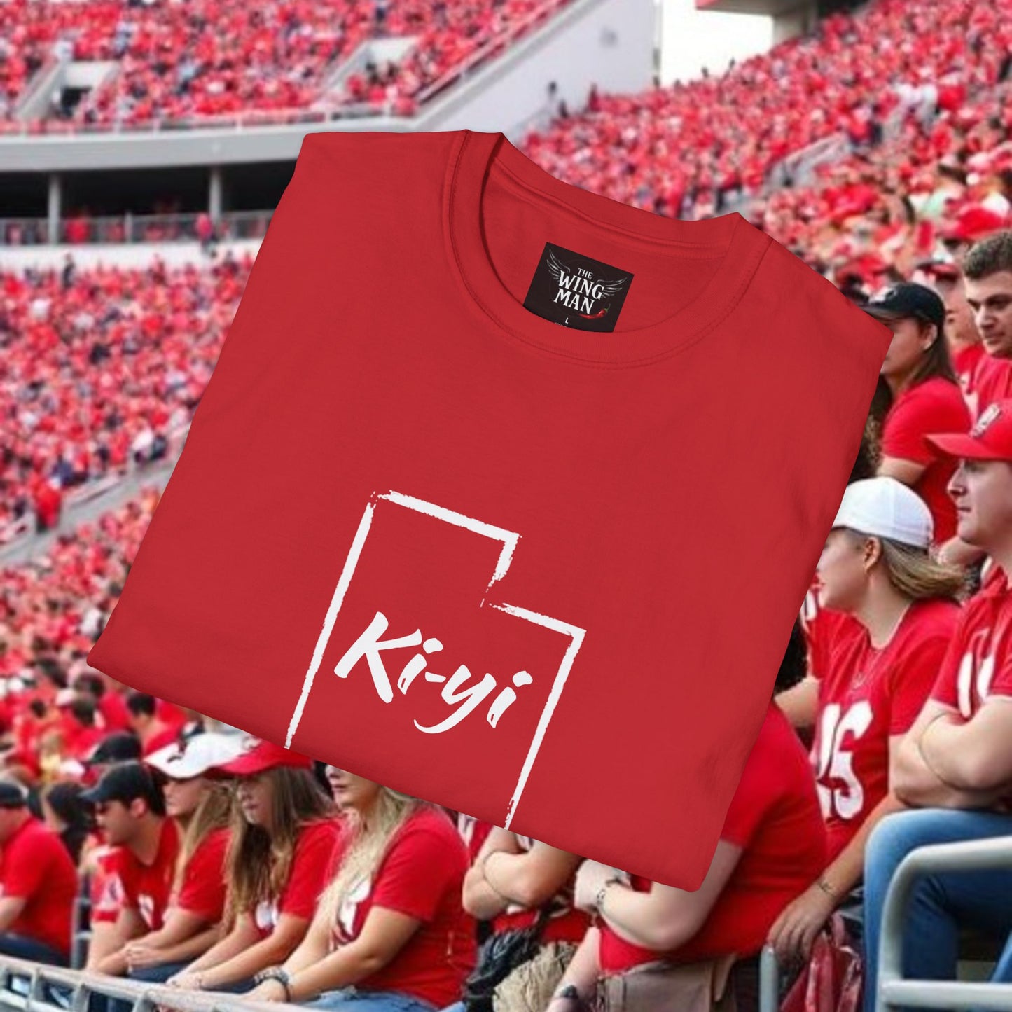 Ki-yi Softstyle Unisex T-Shirt | Casual Wear, Gift for Friends, Utah Pride, Comfortable Tee, Unique Graphic Shirt