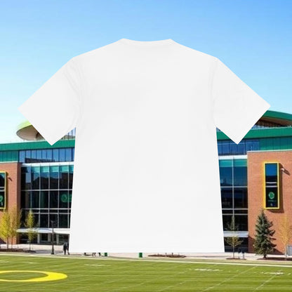 Football Fan Tee, Quack Graphic Shirt, Sportswear for Tailgating, Unisex Moisture-Wicking Sport Top, Perfect Gift for Game Day