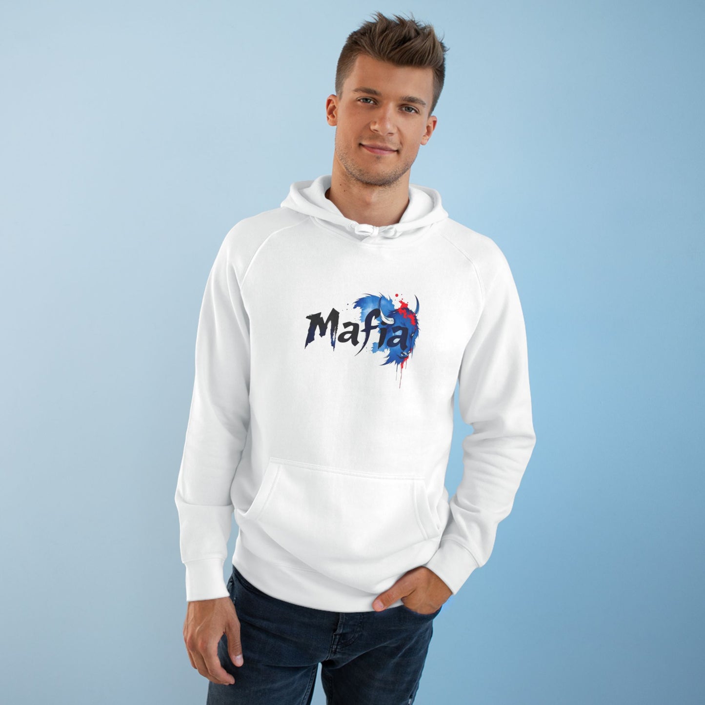 Mafia Inspired Unisex Hoodie, Cozy Streetwear, Fall Apparel, Gift for Him/Her, Stylish Layering Option