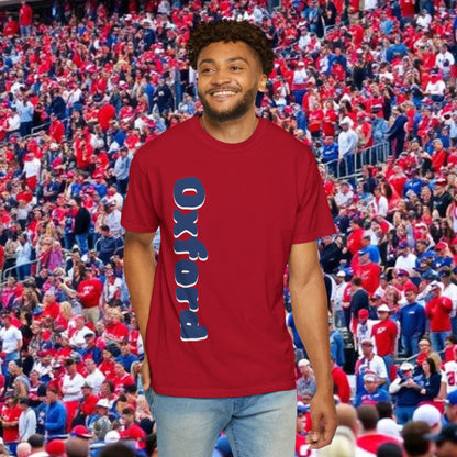 Oxford Graphic Tee: Stylish Unisex T-shirt, Perfect for Game Day, College Spirit Wear, Casual Outings, Gifts for Fans