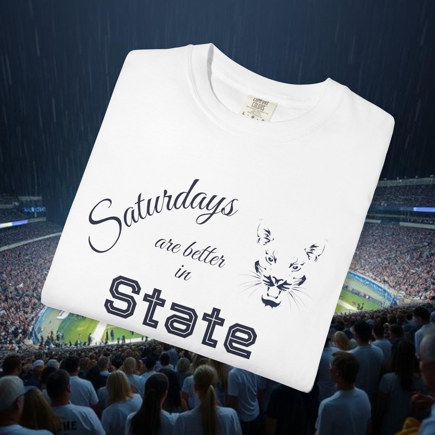 Stylish Unisex Garment-Dyed T-Shirt for Sports Fans, Casual Wear, Gift for Him/Her, Birthday Present, Relaxed Fit Tee