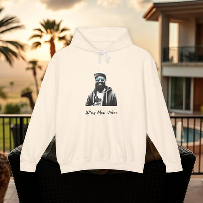 Unisex Wingman Vibes Hoodie, Casual Style Sweatshirt, Perfect Gift for Friends, Lightweight Hoodie for Everyday Wear
