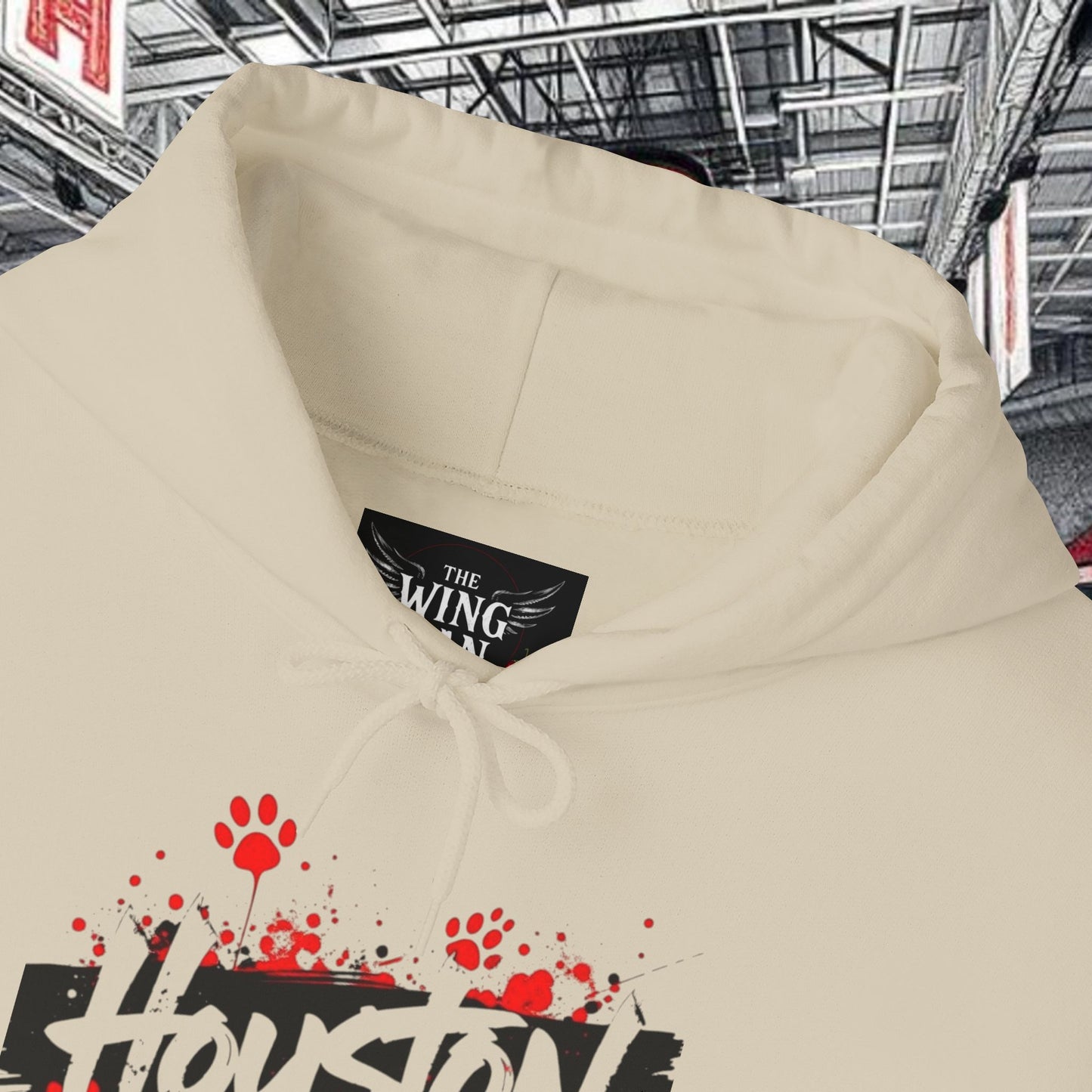 Graffiti Style Hoodie - Perfect for Game Day