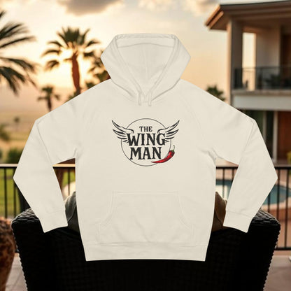 The Wing Man Unisex Hoodie | Casual Wear for Friends, Gift for Besties, Comfy Layer, Hooded Sweatshirt, Relaxed Style