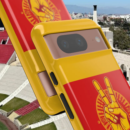 Victory Inspired Symbol Phone Case, Tough Phone Cover, Gift for Empowerment, Inspirational Tech Accessory, Unique Phone Protection