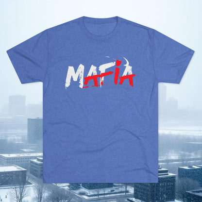 Mafia 716 Graphic Tee, Soft-Style T-Shirt, Tri-Blend, Perfect for Gameday