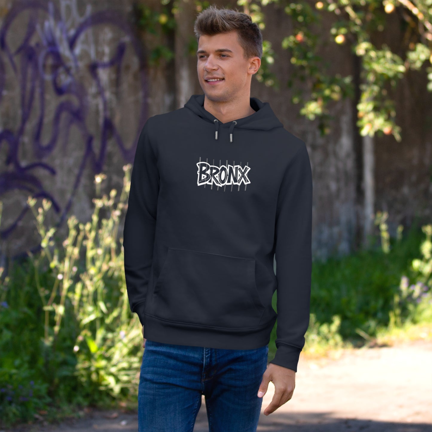 Urban Streetwear King Hooded Sweatshirt | Stylish Bronx Inspired Hoodie for Casual Outfits, Gift for Trendsetters