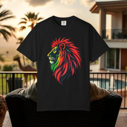 Vibrant Lion Graphic Unisex T-Shirt