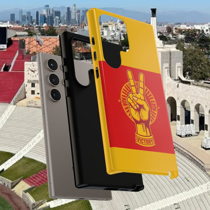 Victory Inspired Symbol Phone Case, Tough Phone Cover, Gift for Empowerment, Inspirational Tech Accessory, Unique Phone Protection