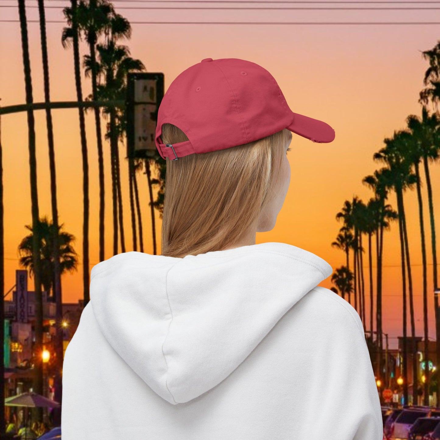 #27 Vintage Distressed Cap, Casual Hat, Everyday Wear, Sports Enthusiast Gift, LA Fans, Baseball Fans