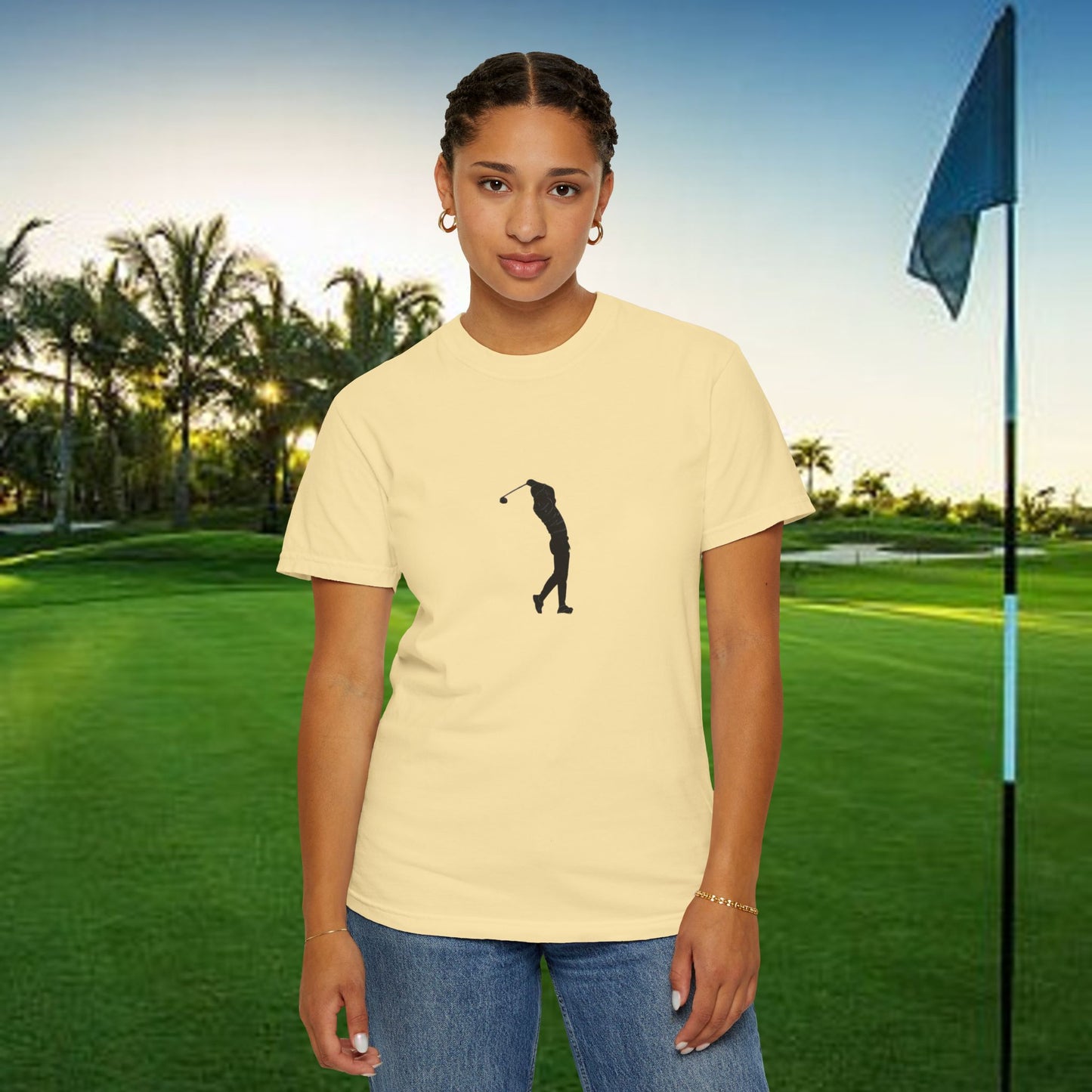 Golf Lover's Unisex Garment-Dyed T-Shirt - Perfect Gift for Golf Enthusiasts, Casual Wear, Sports Apparel, Father's Day, Birthday