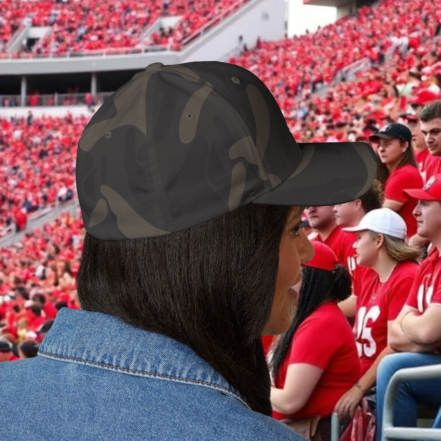 Ki-Yi Embroidered Hat, Stylish Hat for Casual Wear, Unique Gift for Him/Her, Perfect for Gameday