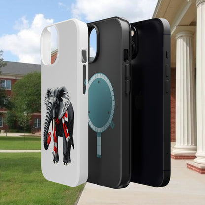 Vibrant Elephant Tough Cases - Unique Phone Case, Wildlife Lover Gift, Sports Team Accessory, Trendy Phone Cover, Fun Animal Design