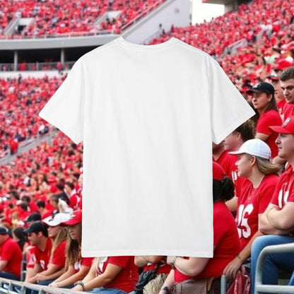 Ki-yi Unisex Garment-Dyed T-shirt, Artistic Tee, Casual Wear, Gift for Friends, Unique Fashion, Everyday Comfort