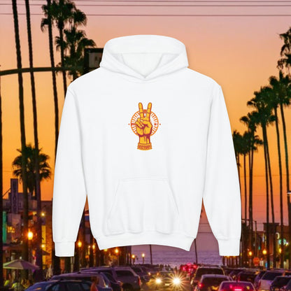 Youth Victory Inspired Hooded Sweatshirt, Comfortable Youth Hoodie, Perfect for Casual Wear, Gift for Friends, Inspirational Fashion