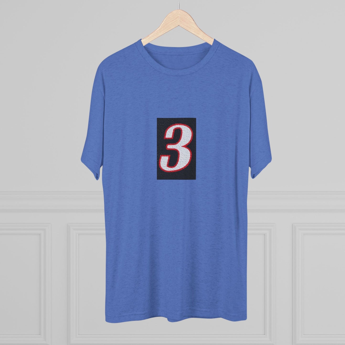 Legends Philly 3 Graphic Tee — Retro Number Front, Script 'Philly' Back