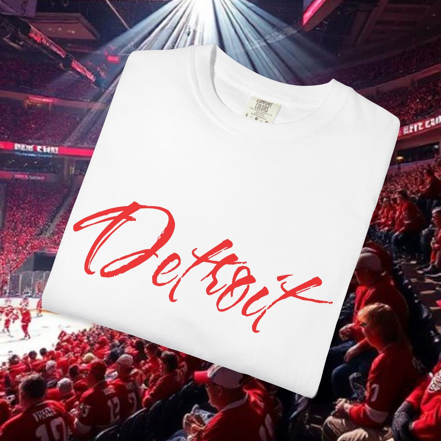 Detroit Script T-Shirt — City Pride Tee