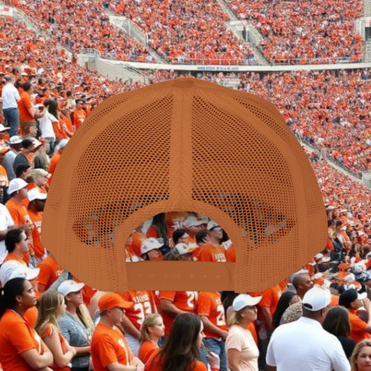 Horns Snapback Trucker Cap, Sport Cap, Game Day Hat, College Football Cap, Outdoor Apparel, Team Spirit Wear