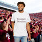 College Station Unisex Garment-Dyed T-Shirt | Casual Wear, College Apparel, Gift for Students, Everyday Style, Trendy Tees