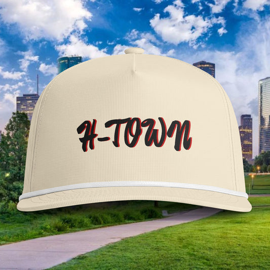 HAT — H-Town Embroidered Rope Cap