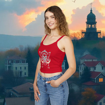 Hog Wild Graphic Women's Tank Top | Casual Summer Apparel, Outdoor Adventures, Unique Gift, Festival Wear