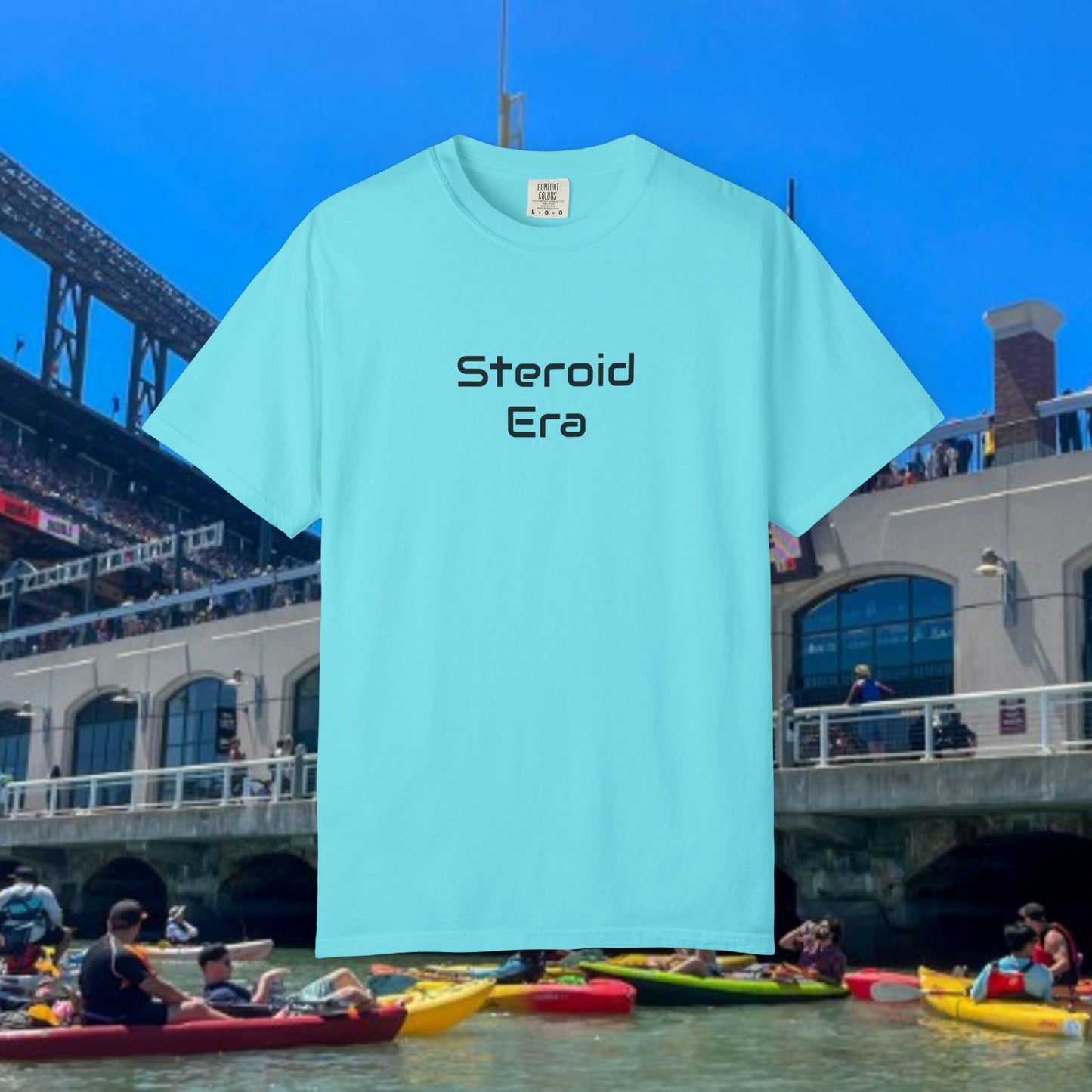 Vintage Baseball Unisex Garment-Dyed T-shirt, 90's Steroid Era Tee Shirt, Athletic Sports Tee, Retro Baseball Shirt, Sports Fan Gift,