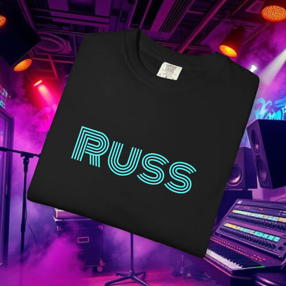Russ Unisex T-Shirt with Retro Design, Hip-Hop Shirt, Casual Wear, Unique Style, Russ Apparel