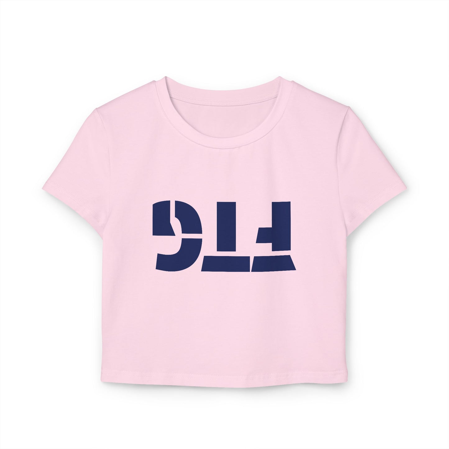 Upside Down FTG Stylish Women's Baby Tee - Trendy Crop Top, Casual Outfits, Birthday Gift, Bobcat Games, Everyday Essentials