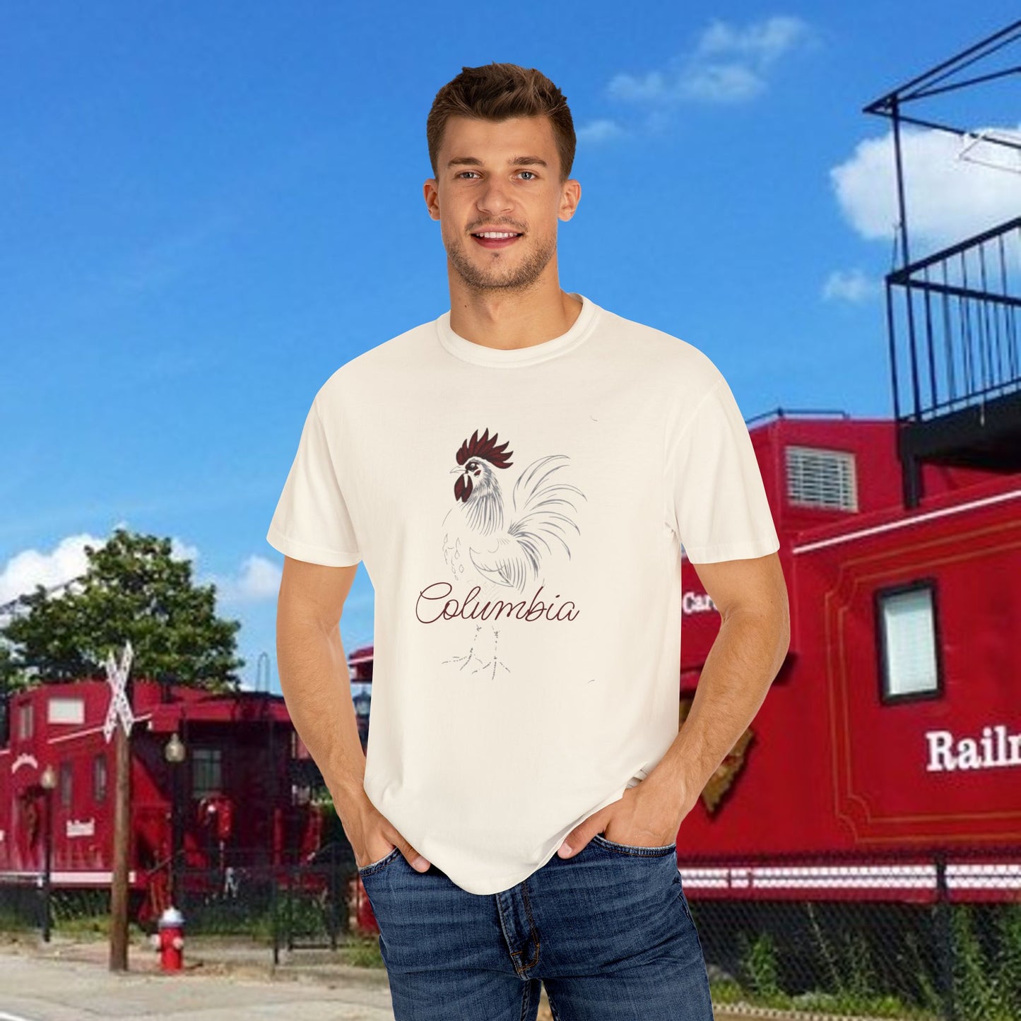 Vintage Columbia South Carolina Unisex T-shirt, Retro SC Tee, Souvenir Gift, Travel Shirt, College Town Apparel