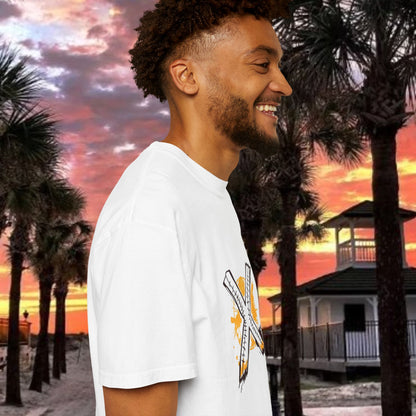 Xander Fan Unisex Garment-Dyed T-Shirt with Fun Graphics | Casual Wear, Gift for Friends, Padres Gameday, Trendy Outfit, Street Style