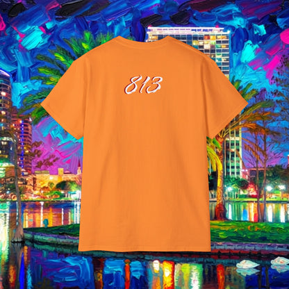 TB Monogram Tee — 813 Tampa Area Short-Sleeve T-Shirt