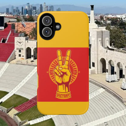 Victory Inspired Symbol Phone Case, Tough Phone Cover, Gift for Empowerment, Inspirational Tech Accessory, Unique Phone Protection