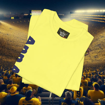 Ann Arbor Unisex Tee, College Spirit Shirt, Game Day Apparel, Casual Wear, Unique Graphic Tee