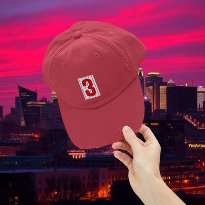 Baseball Stars #3 Distressed Baseball Cap, Vintage Style Hat, Casual Everyday Wear, Gift for Baseball Fans, Stylish Hat