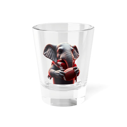 Elephant Football Shot Glass — 1.5oz Collector Shooter