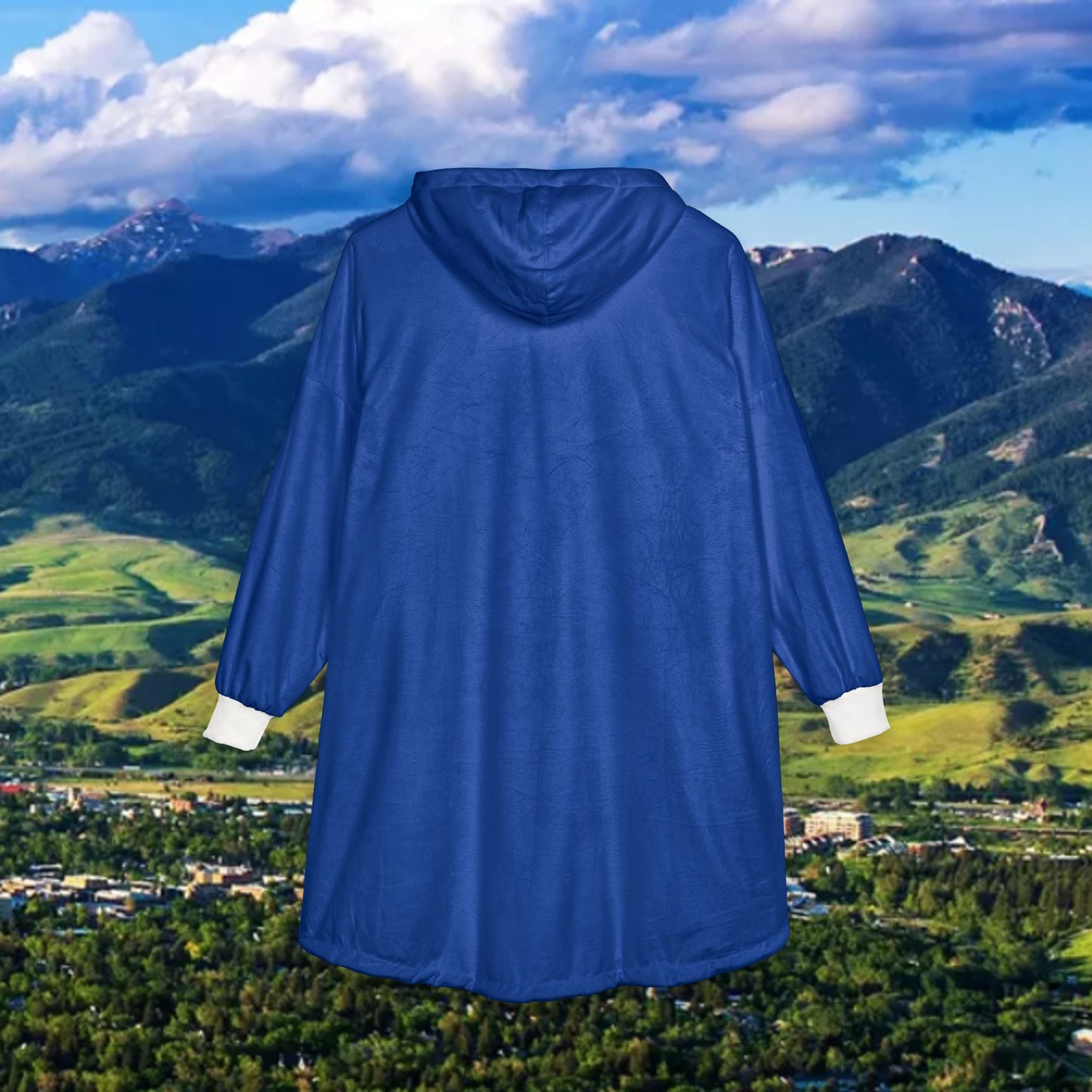 Unisex Bobcat Paw Hooded Blanket, Hooded Blanket for Winter Caturdays