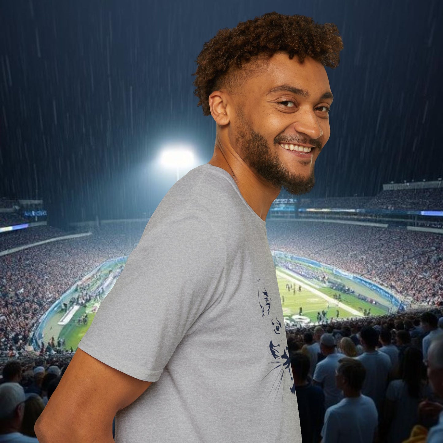 Graphic T-Shirt, Unisex Tee, College Shirt, Casual Wear, College Fashion, Gift for Sports Fans