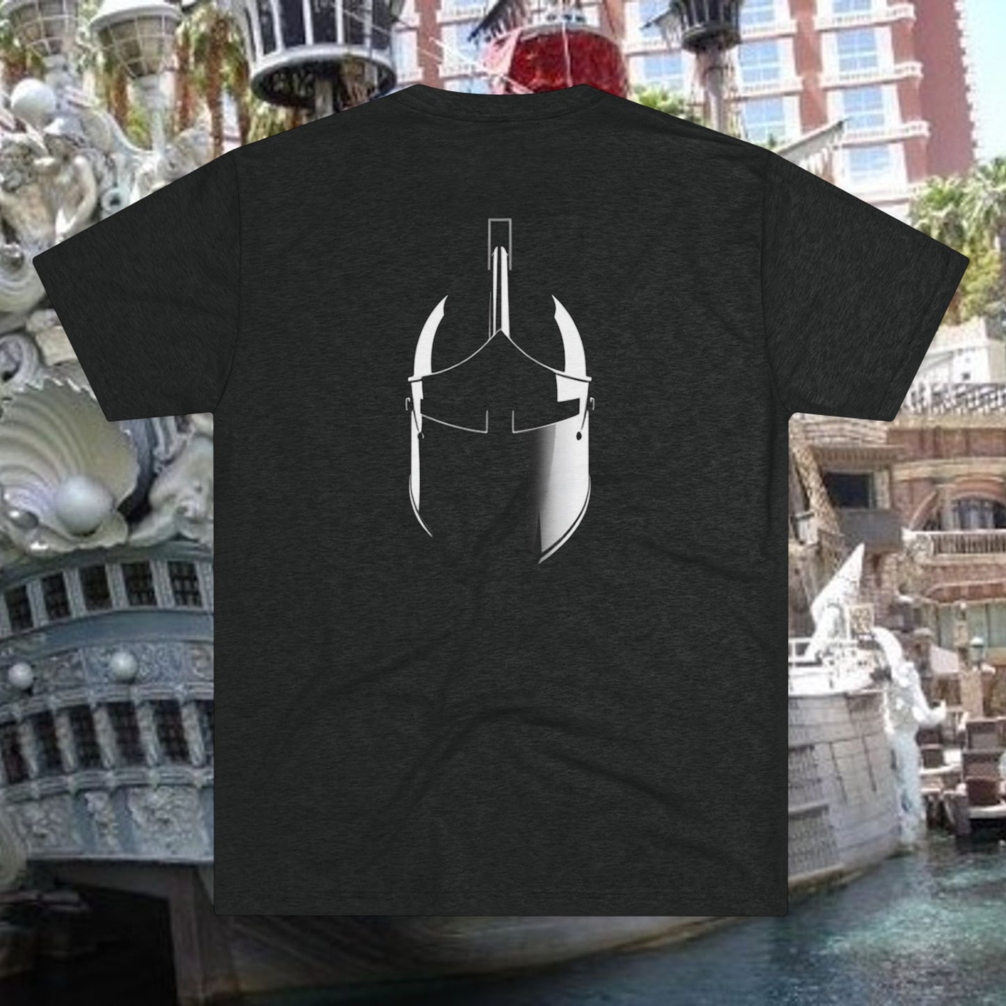 Vegas Script Tee — "Vegas" Gold Script Front, Soft-Style T-Shirt, Perfect for Gameday