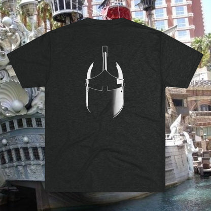 Vegas Script Tee — "Vegas" Gold Script Front, Soft-Style T-Shirt, Perfect for Gameday