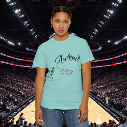 San Antonio 210 Script T-Shirt, Soft-Style T-Shirt, Perfect Statement Piece