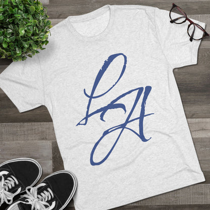 LA Script T‑Shirt — Vintage Los Angeles Graphic Tee, Super Soft Tri-Blend Material