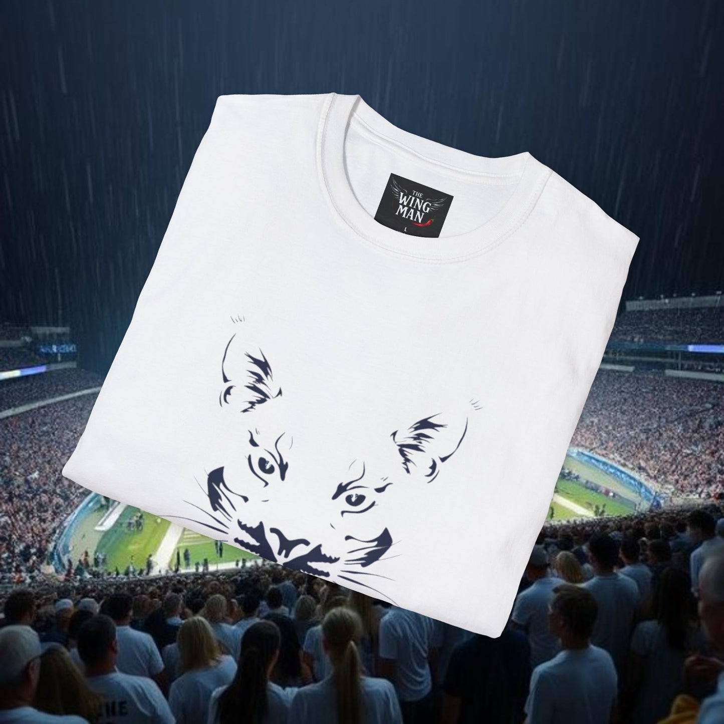 Graphic T-Shirt, Unisex Tee, College Shirt, Casual Wear, College Fashion, Gift for Sports Fans