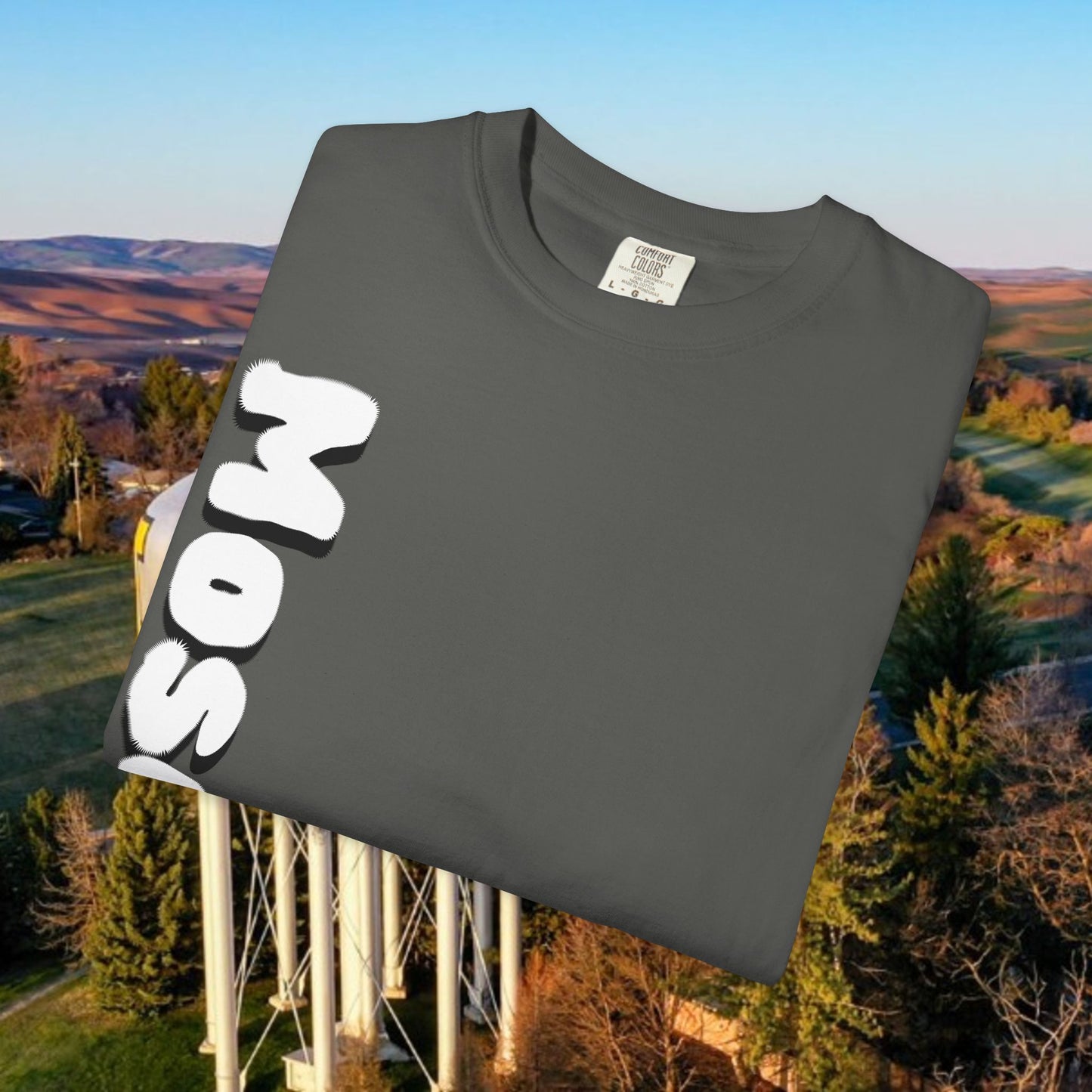 Moscow Idaho Graphic Tee, Unisex T-shirt, Gift for Travelers, Home State Apparel, Casual Wear, Summer Style