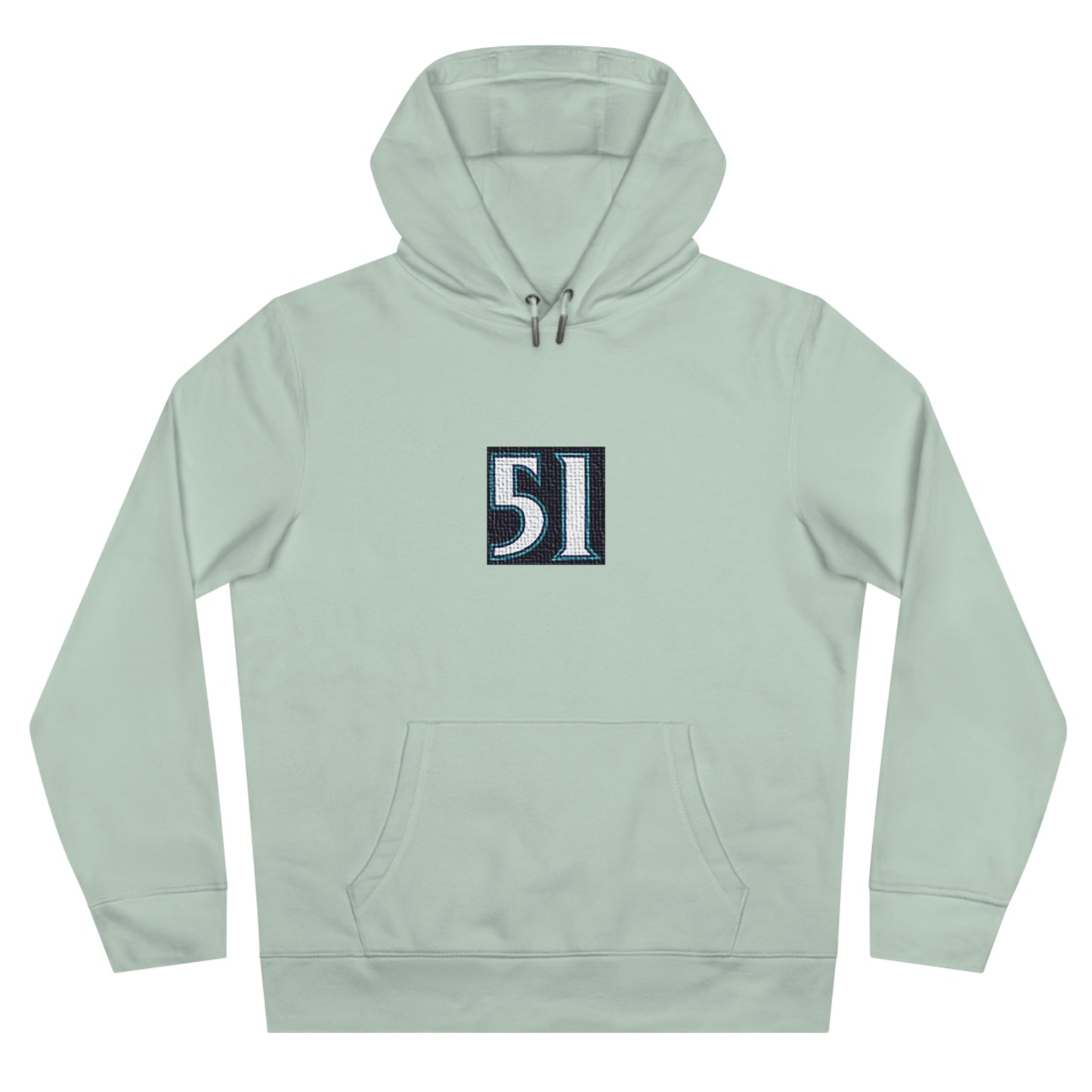 Legends #51 Hooded Sweatshirt - Cozy Gift for Him/Her, Casual Wear, Seattle in Japanese, Streetwear